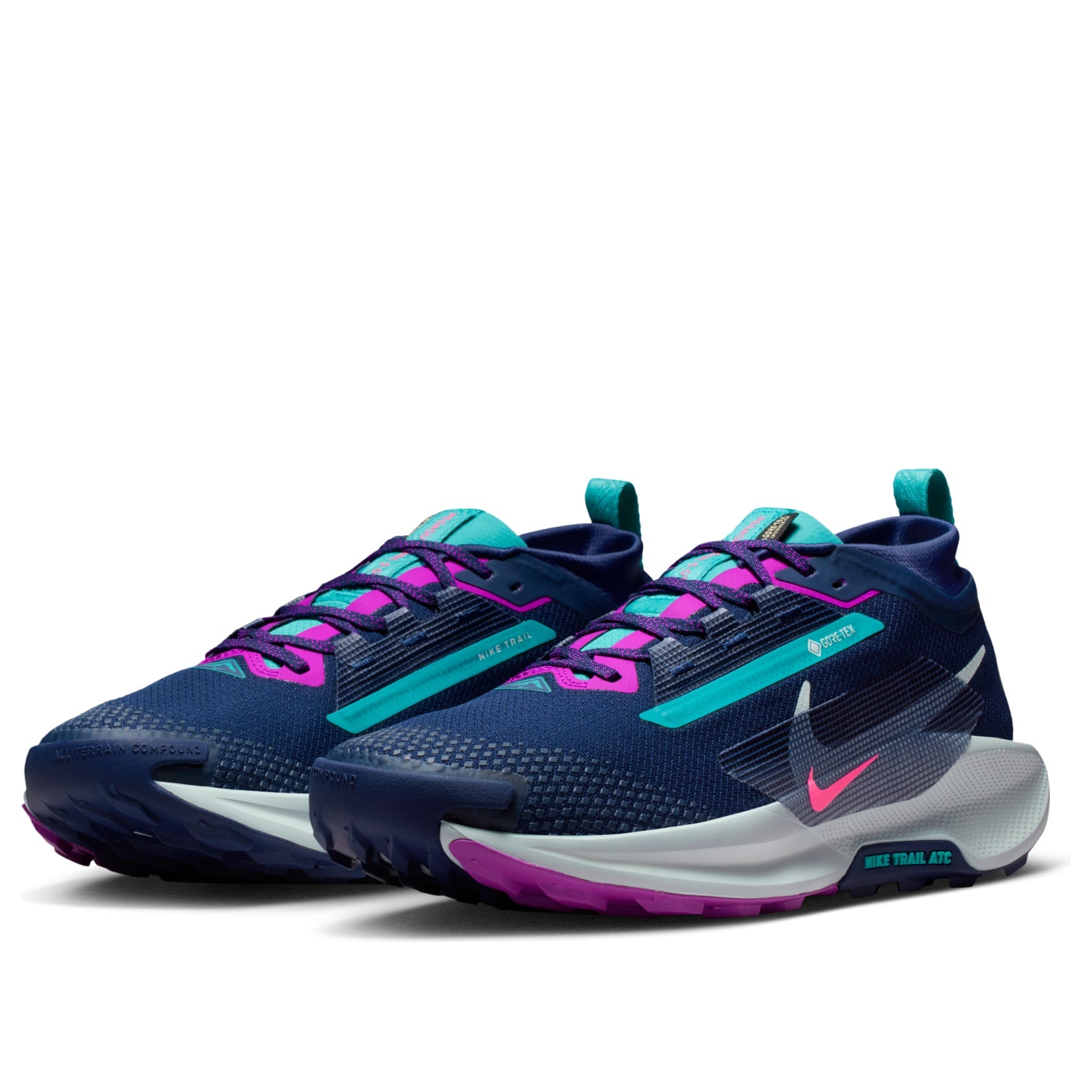 Nike Pegasus Trail 5 Gore-Tex 'Midnight Navy Blacier Blue Hyper Pink' FQ0908-403