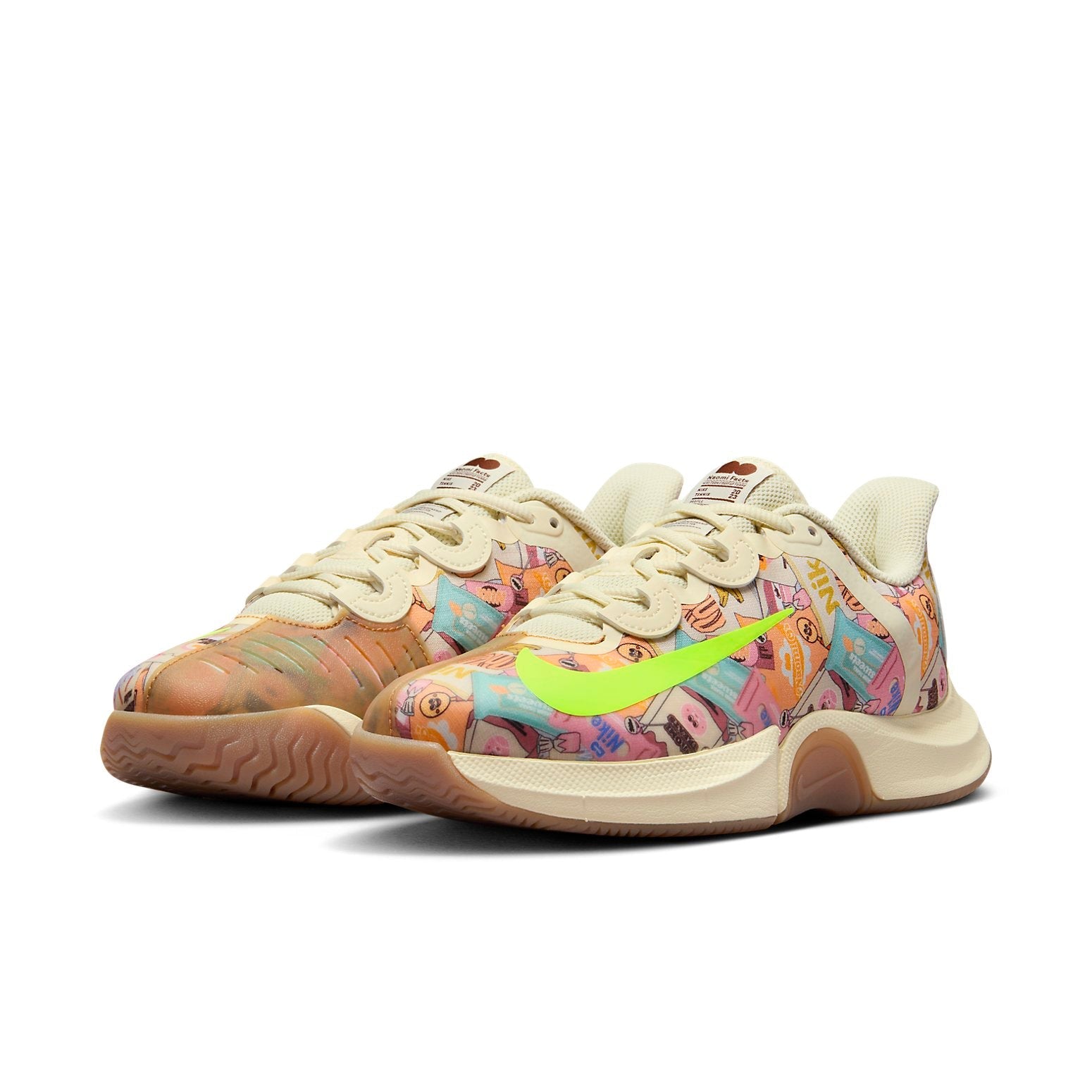 (WMNS) Nike x Naomi Osaka Court Air Zoom GP Turbo 'Coconut Milk' FB7076-100