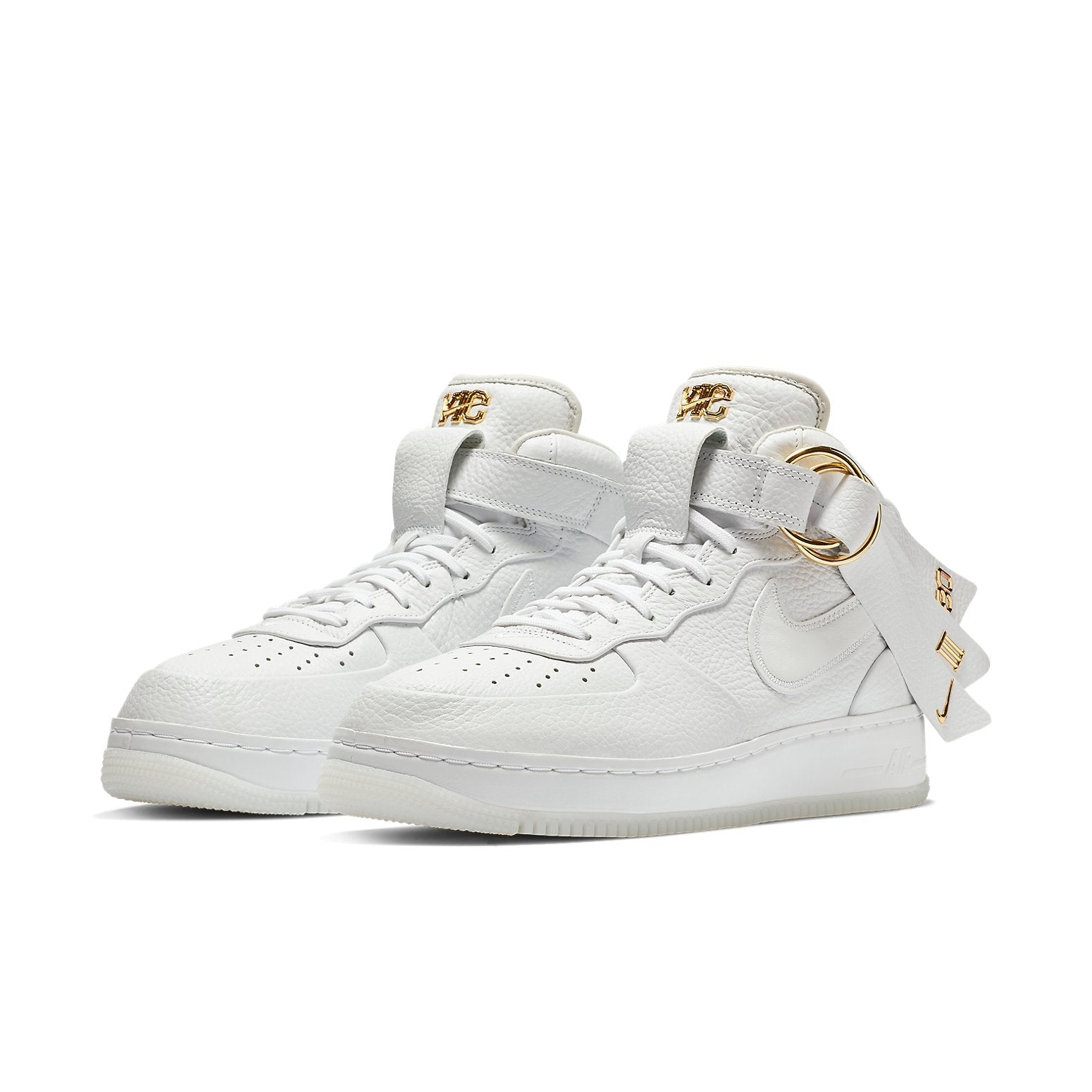 Nike x Victor Cruz Air Force 1 Mid 'White Gold' AO9298-100