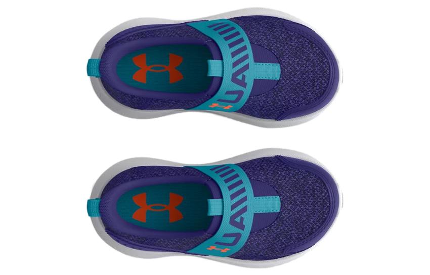 (PS) Under Armour Surge 3 Slip Printed Running Shoes 'Navy Blue' 3026530-500