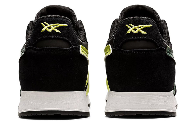 ASICS Unisex Lyte Classic Comfortable Running Shoes Black/Green 1201A302-001