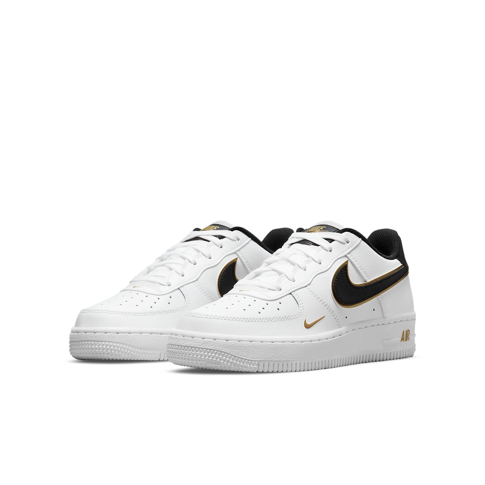 (GS) Nike Air Force 1 LV8 'White Metallic Gold' DM3322-100