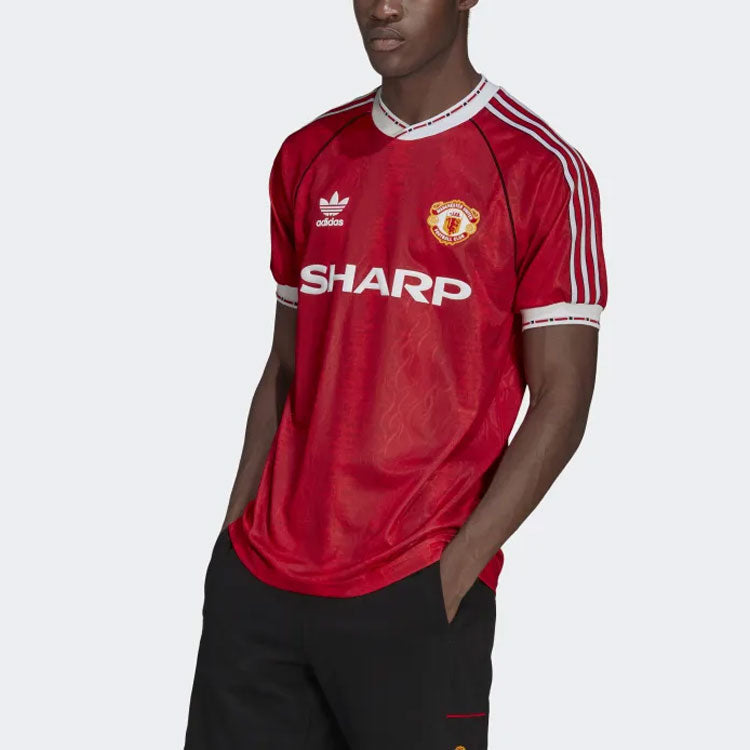 adidas Manchester United 90 Home Jersey Asia Sizing 'Red' HP0455