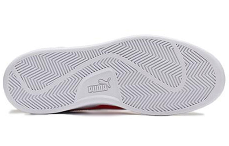 PUMA Smash V2 L White Red Unisex 'White Red' 365215-09