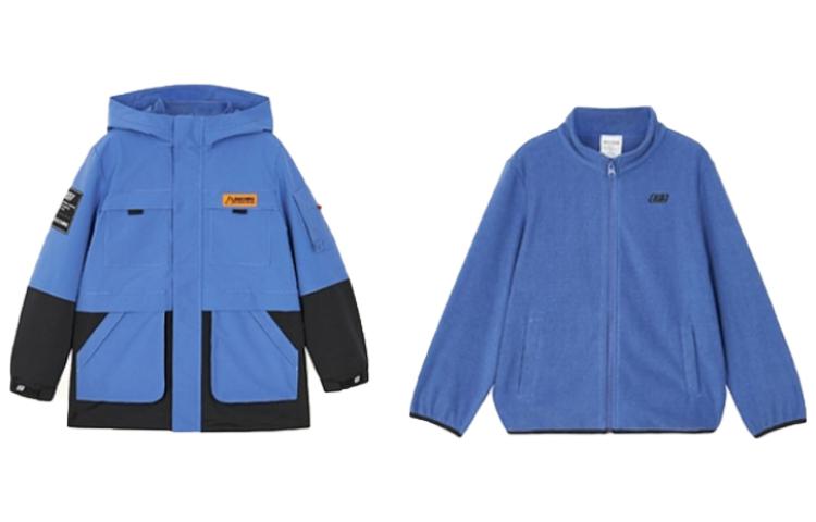 (GS) Skechers Casual 3-In-1 Jacket 'Multi-Color' L122B001