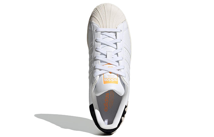 (WMNS) adidas Superstar 'Floral Patches - White Flash Orange' GZ0864