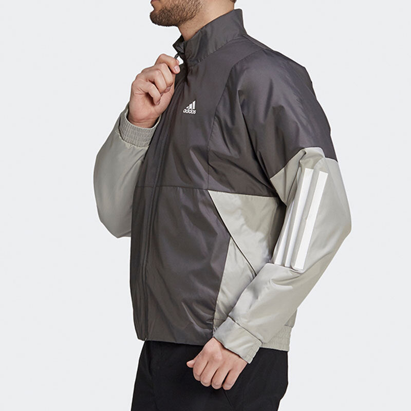 adidas Bts Light Jack Windbreak Jacket Men's Grey FT2442