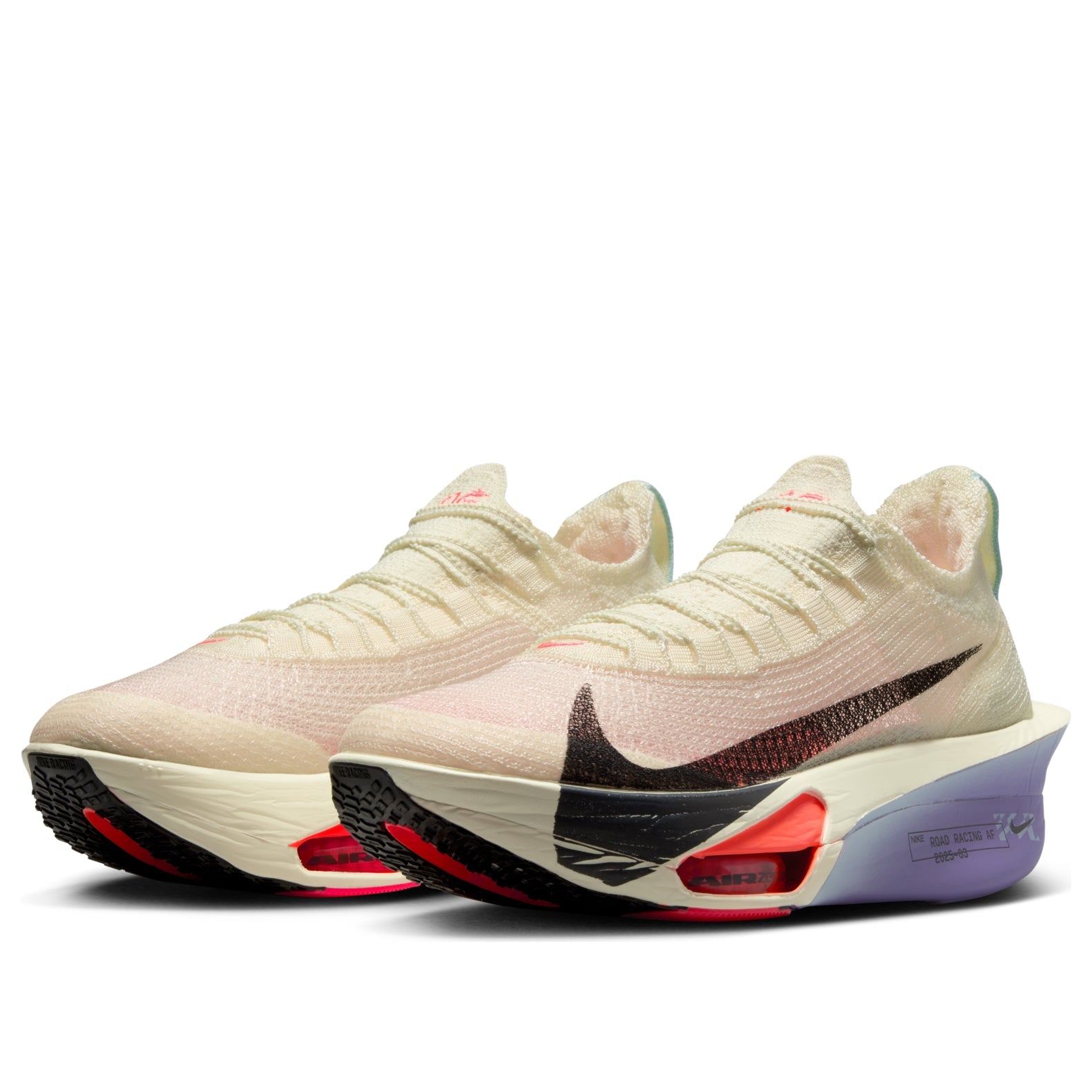 (WMNS) Nike Air Zoom Alphafly NEXT% 3 'Coconut Milk Off Noir Dusty Amethyst Hot Lava' FD8315-101