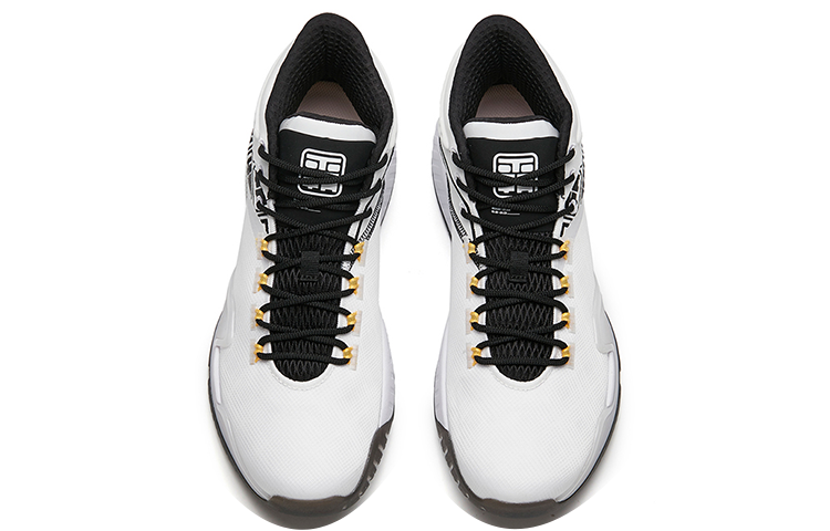 ANTA Basketball Series Sneakers Mid 'White Black' 112141614-3