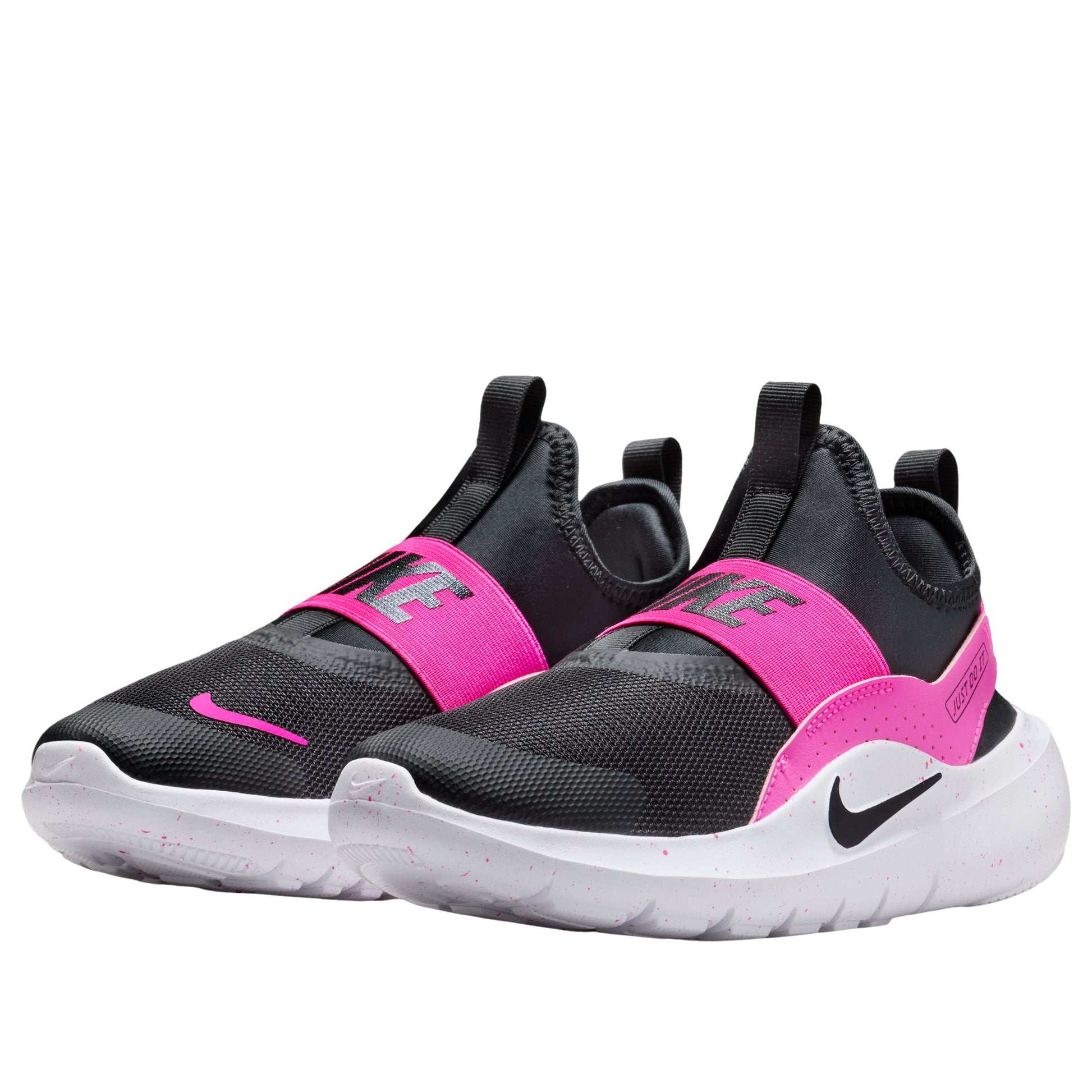 (GS) Nike Flex Runner 4 'Laser Fuchsia White Black' IF2893-604