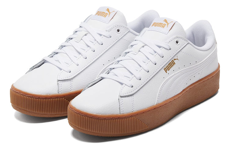 (WMNS) PUMA Vikky Platform GS White/ 384643-03