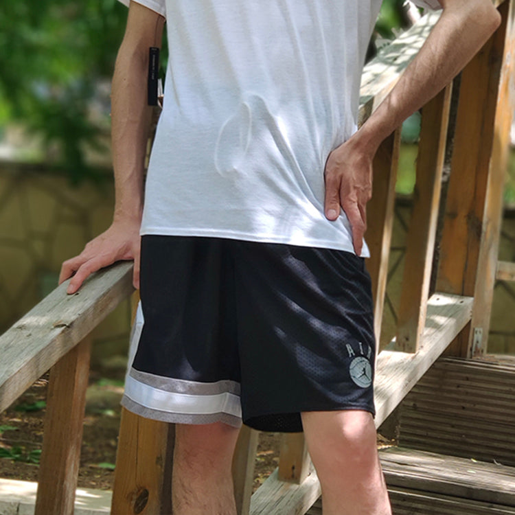 Air Jordan Drawstring Casual Sports Shorts Black CZ2505-010