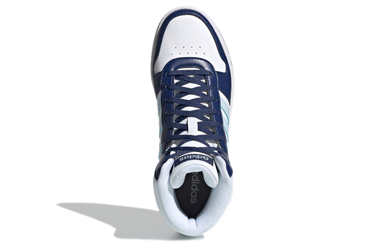 (WMNS) adidas Hoops 2.0 Mid 'White Blue' G55055