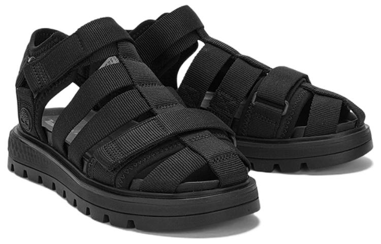 (WMNS) Timberland Ray City Ankle Strap Sandals 'Black' A5RFB