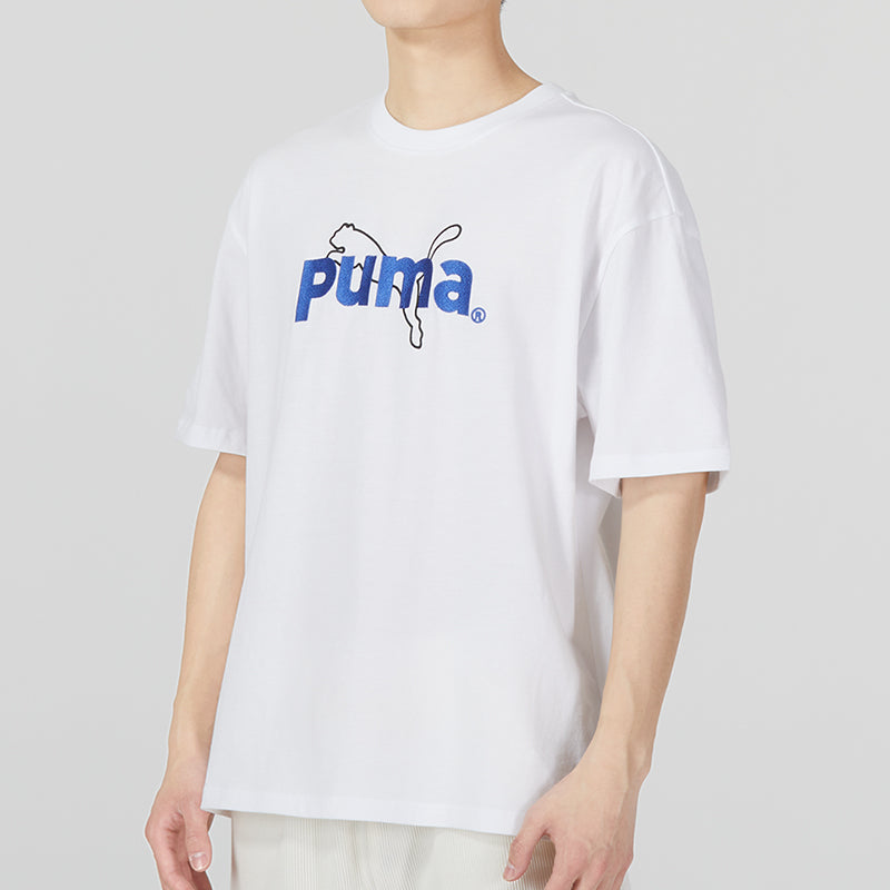 PUMA Team Graphic Shirt 'White' 621987-02