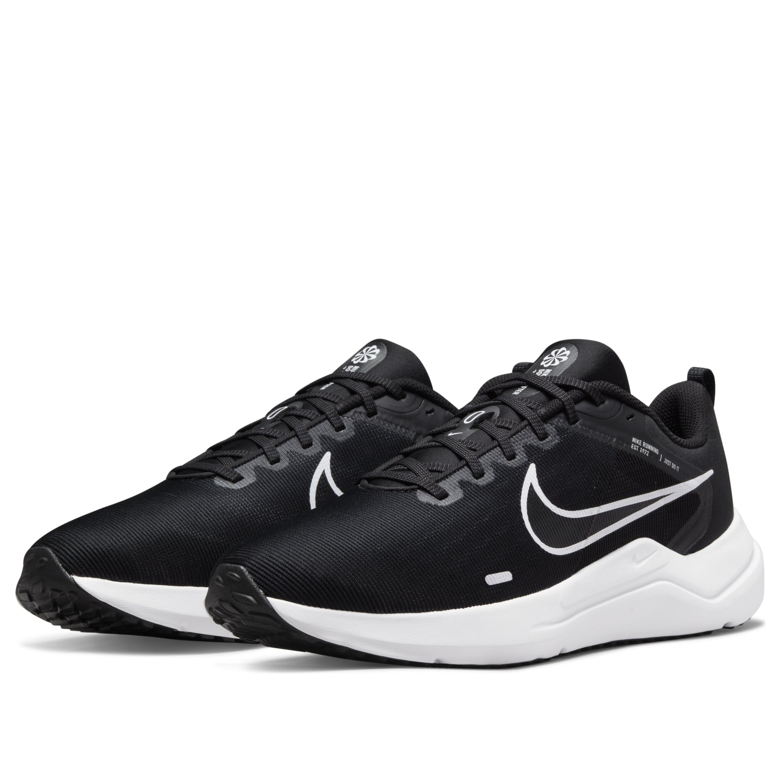 Nike Downshifter 12 'Black White' DD9293-001