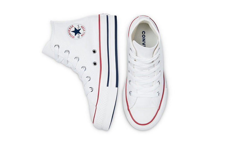 (GS) Converse Chuck Taylor All Star EVA Lift Platform High 'White' 671108C