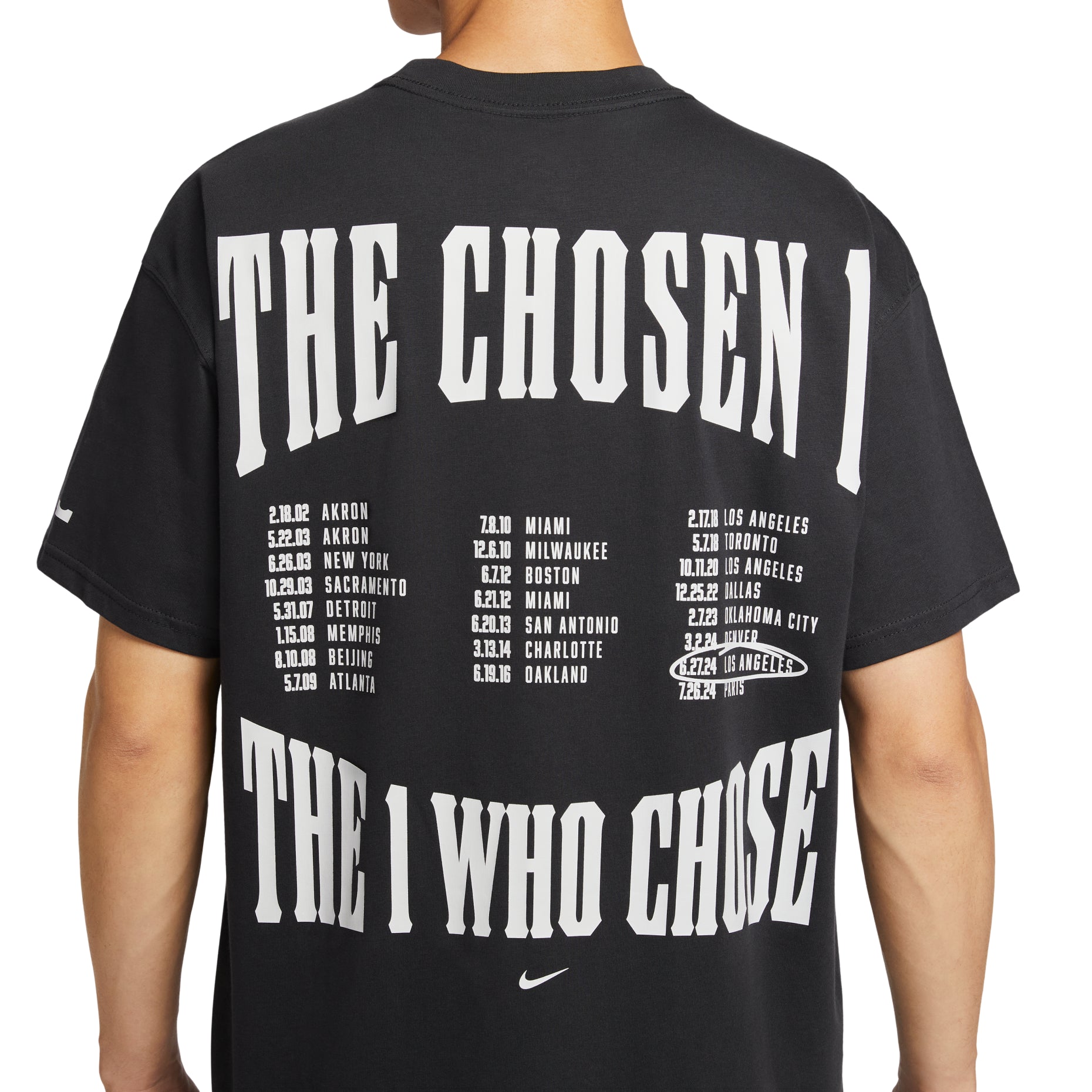 Nike LeBron Basketball T-Shirt 'Chosen One' IH8541-045
