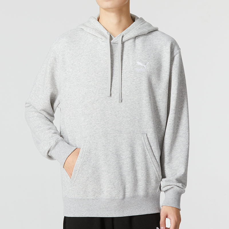 PUMA Classics Small Logo Training Hoodie 'Grey' 537849-04