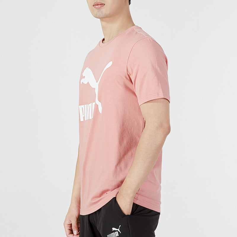 PUMA Classics Logo T-Shirt 'Pink White' 532280-24