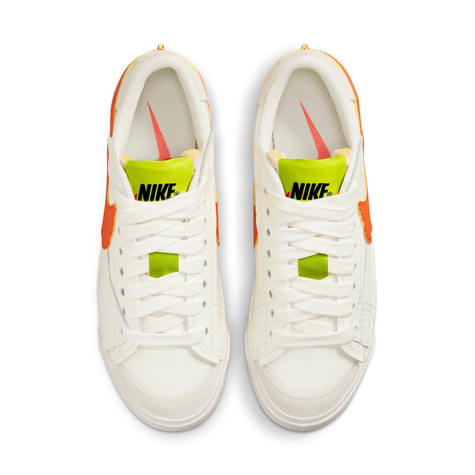(WMNS) Nike Blazer Low '77 Jumbo 'Sail Rush Orange' DQ1470-103