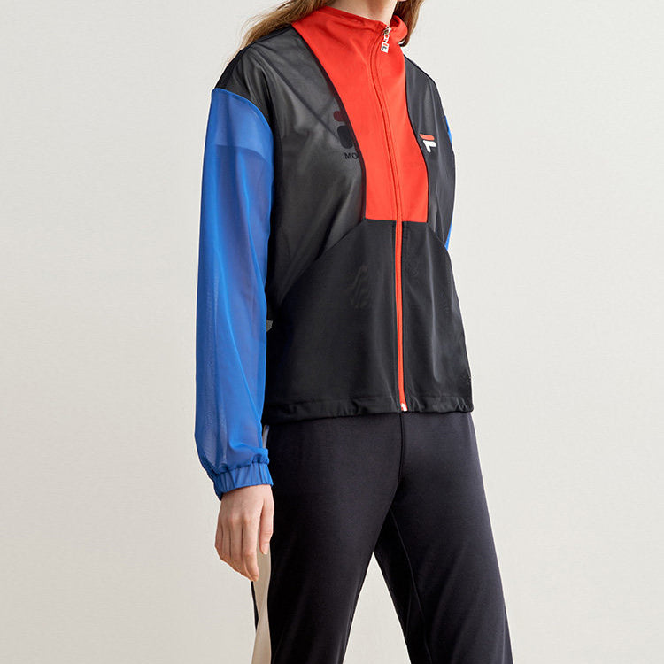 (WMNS) FILA Knitted Sports Jacket Blue F11W028704F-NV