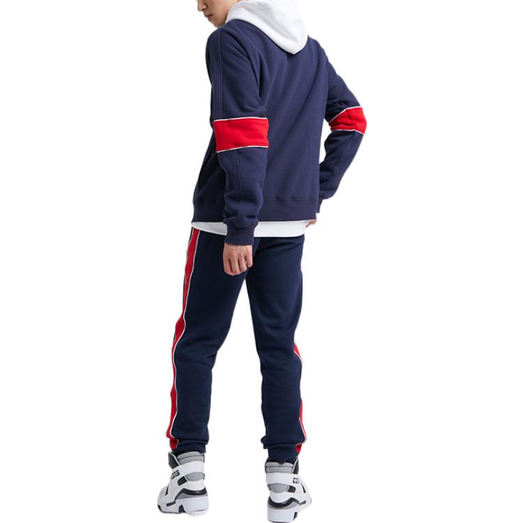 Converse All Star Funnel Neck Quarter Zip Crew Sweatshirt Asia Sizing 'Navy' 10018299-A01