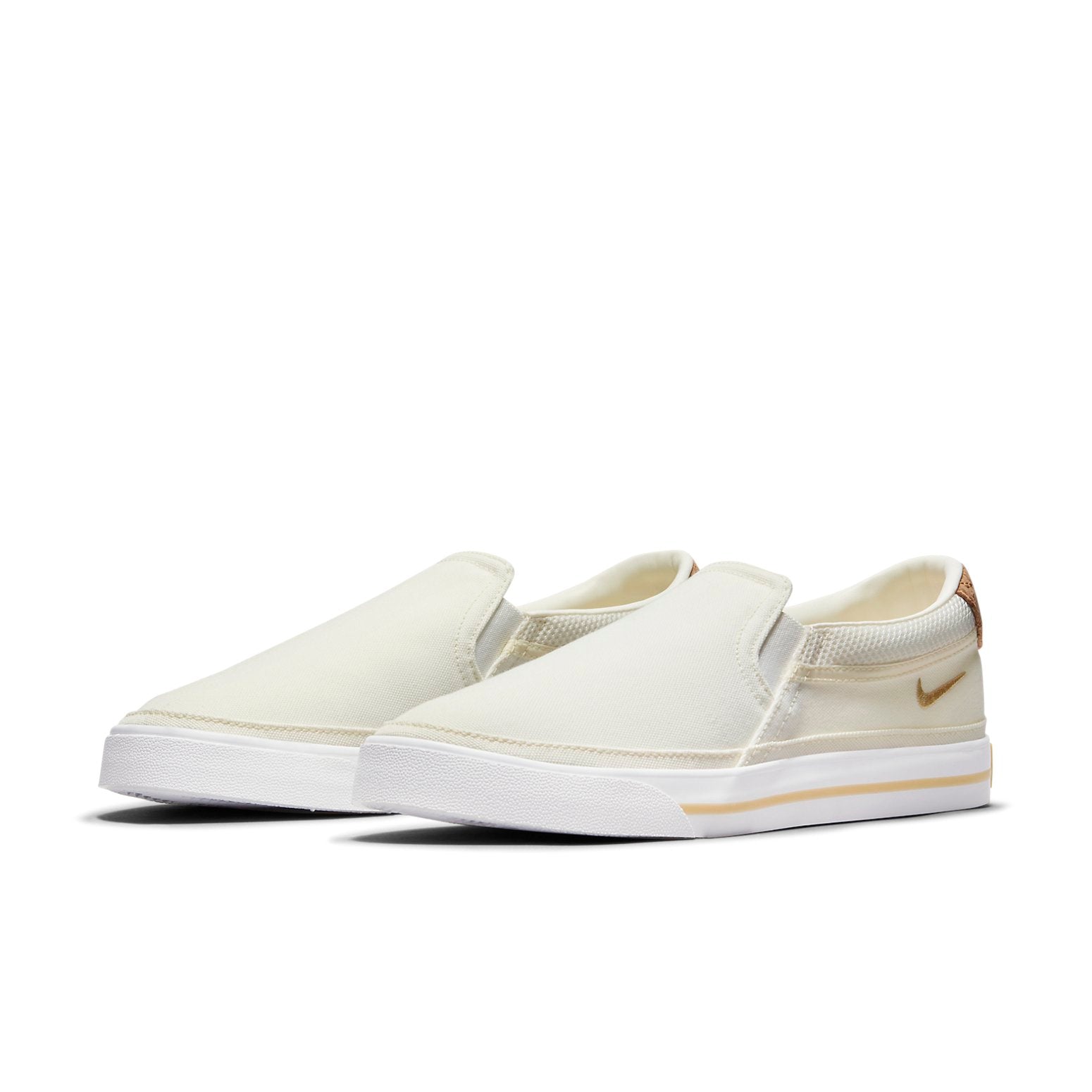 (WMNS) Nike Court Legacy Beige/Yellow DJ1977-100