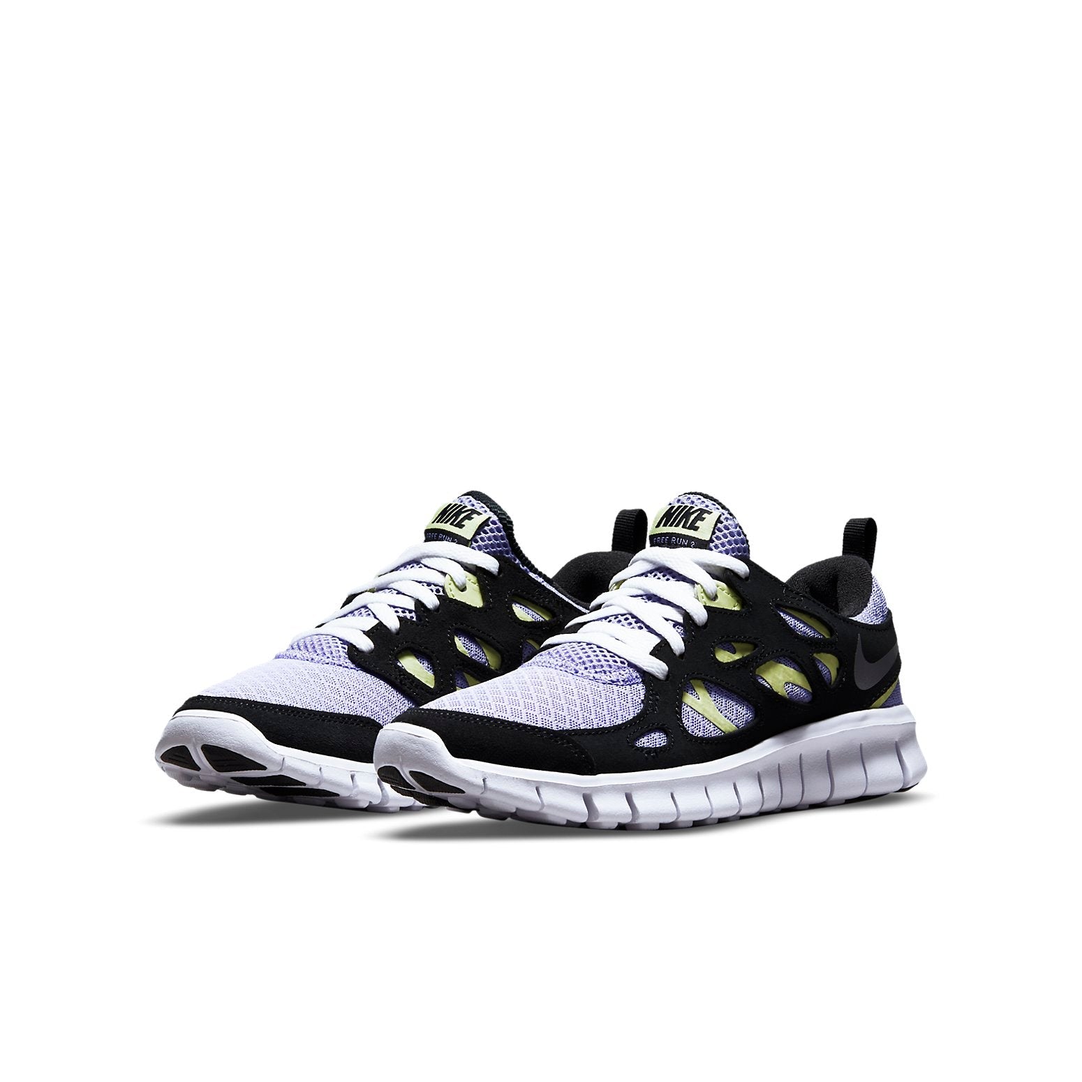 (GS) Nike Free Run 2 'Purple Pulse Light Lemon Twist' DD0163-500