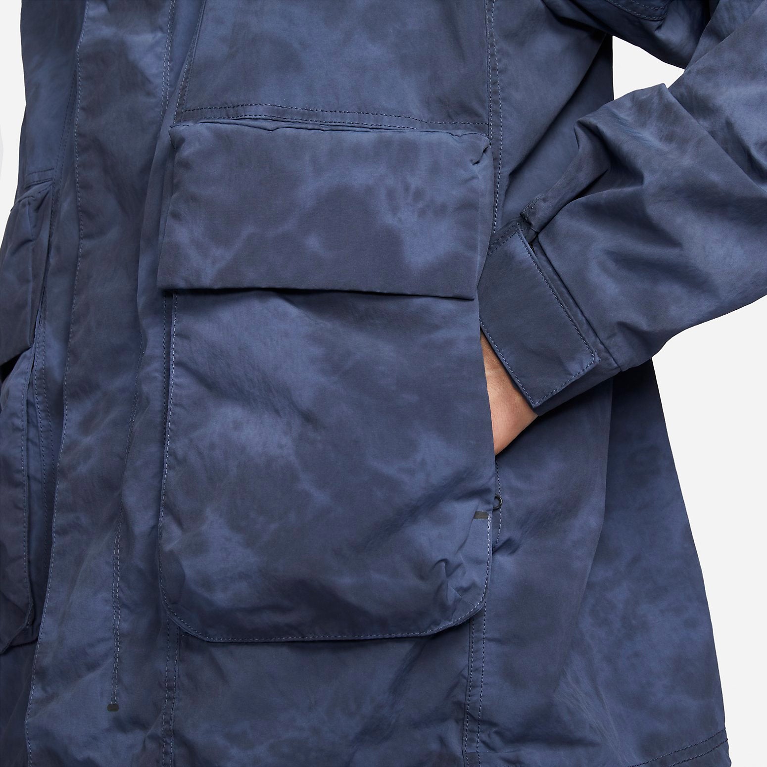 Nike Sportswear Tech Pack Woven Hooded Jacket 'Blue' DX0218-491