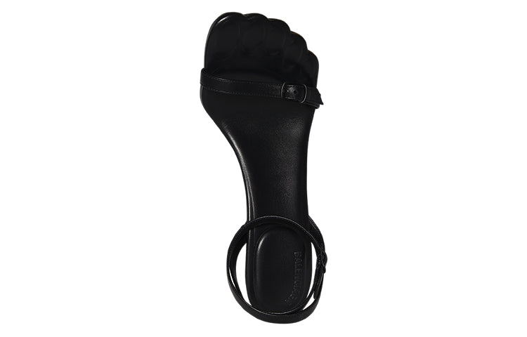 (WMNS) Balenciaga Afterhour 90mm Sandals 'Black' 678879WBCW01000
