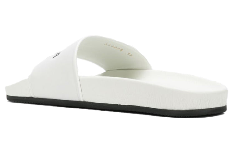 (WMNS) Balenciaga Pool Slides 'White Black' 517226WAL009061