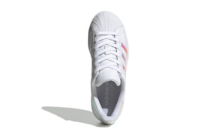 (GS) adidas Superstar J 'White Iridescent' FV3139