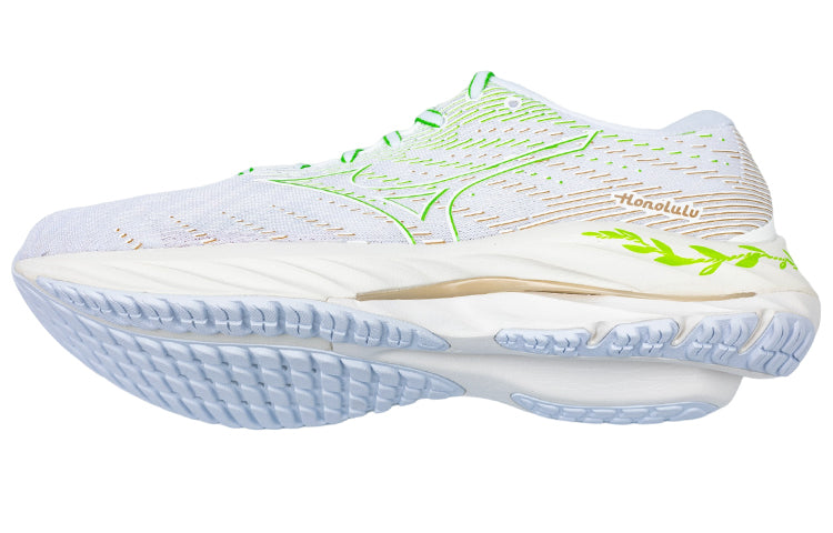 Mizuno Wave Rider 26'White Green' J1GC225701