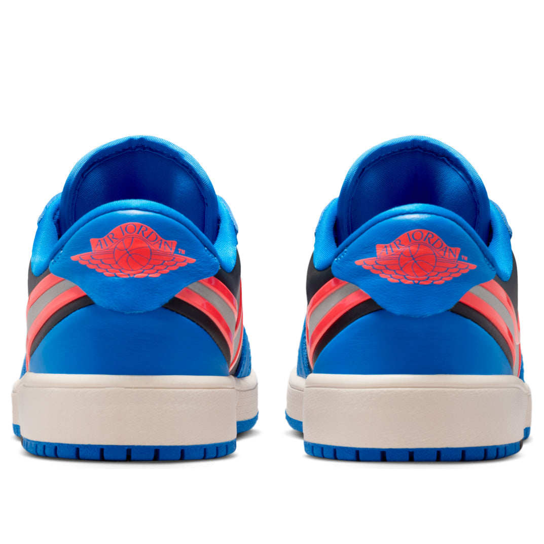 (GS) Air Jordan 1 Low RM 'Photo Blue Silver Hot Lava'  HQ2024-400