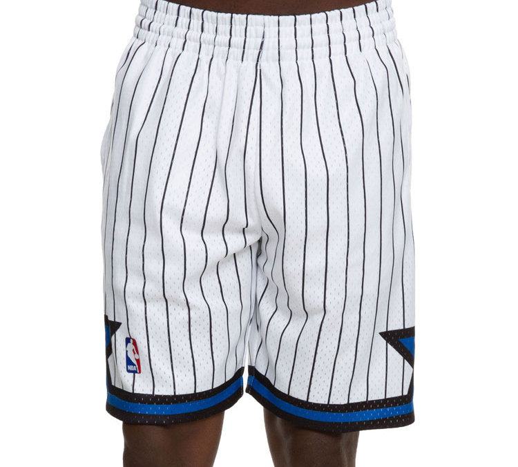 Mitchell & Ness NBA Swingman Shorts Orlando Magic 1993-94 'White Blue' SMSHCP18153-OMAWHIT93