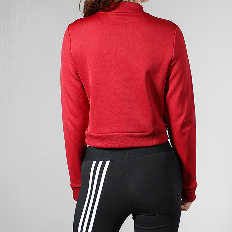 (WMNS) adidas C90 Tracktop Side Logo Jacket Red EJ9670