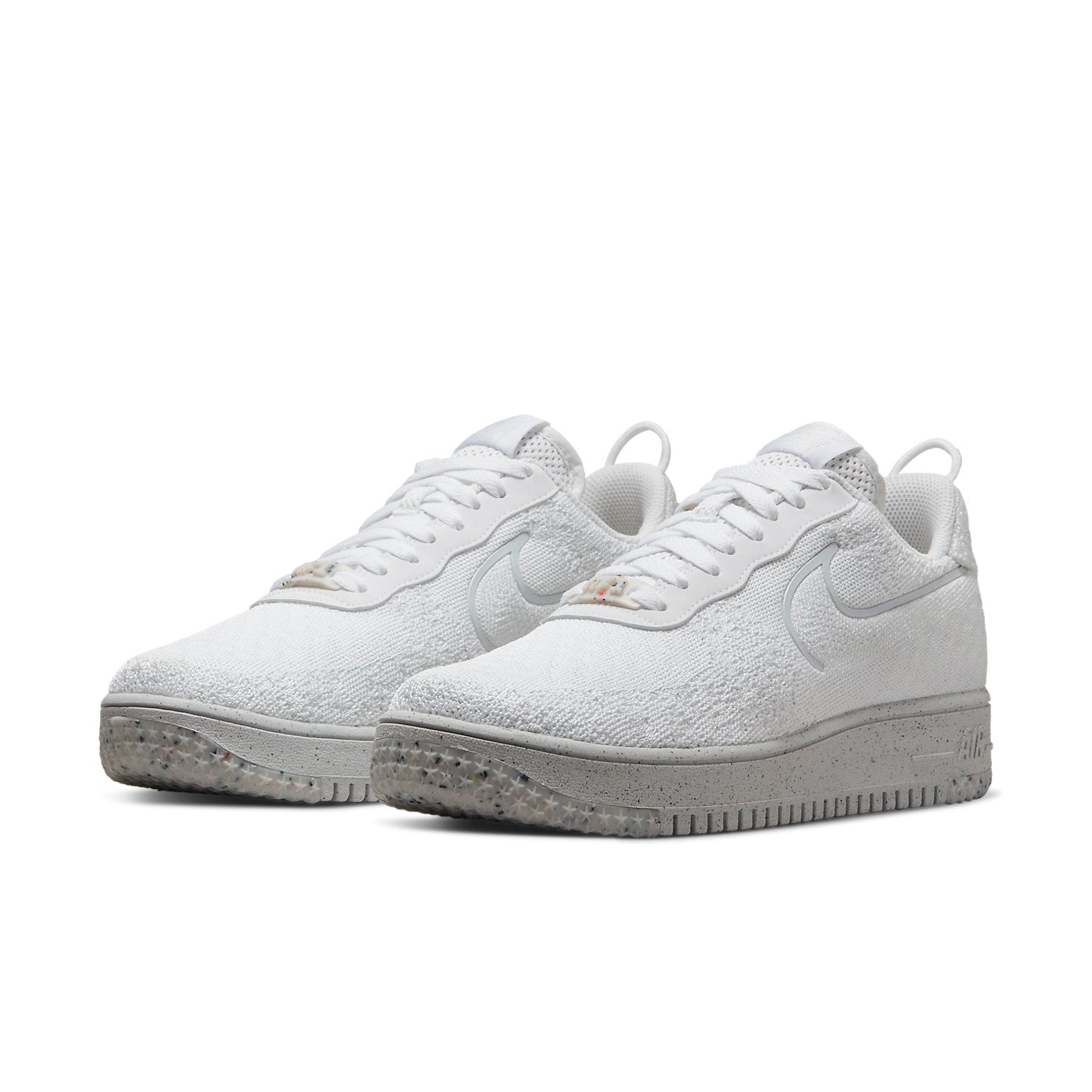 Nike Air Force 1 Crater Flyknit Next Nature 'Triple White' DM0590-100