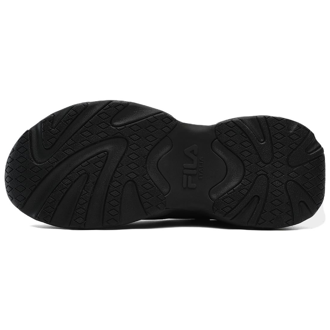 (WMNS) FILA FUSION Ray 4 Sneakers 'Black' T12W331108FBK