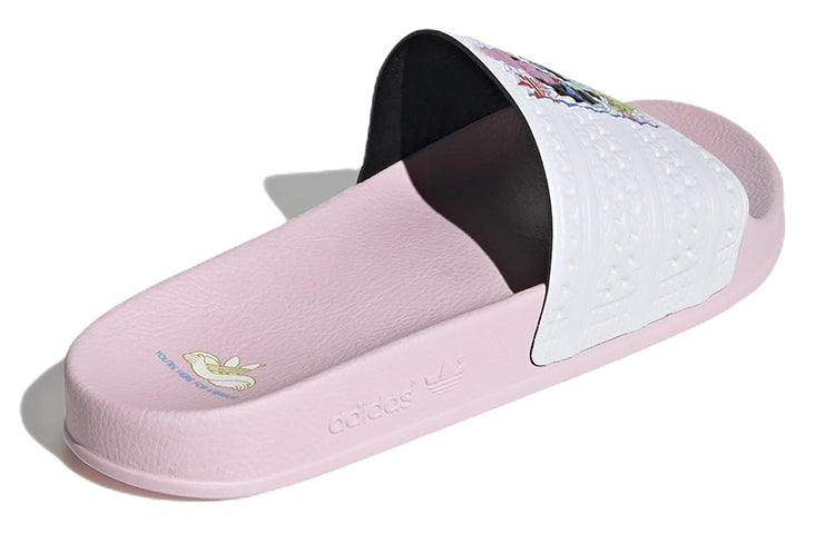 adidas Adilette Slides 'Pink White' HR0092