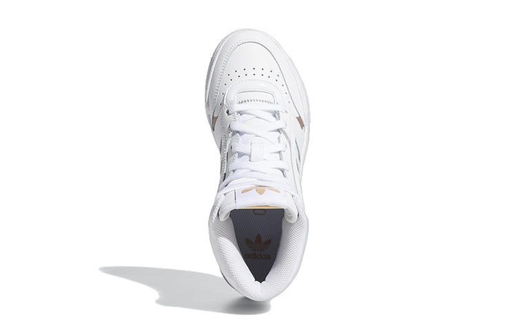(GS) adidas originals Drop Step 'White Pink' EF7155