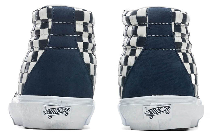 Vans Style 38 VLT LX 'Leather Woven - Dress Blues' VN0A5JIYA1L