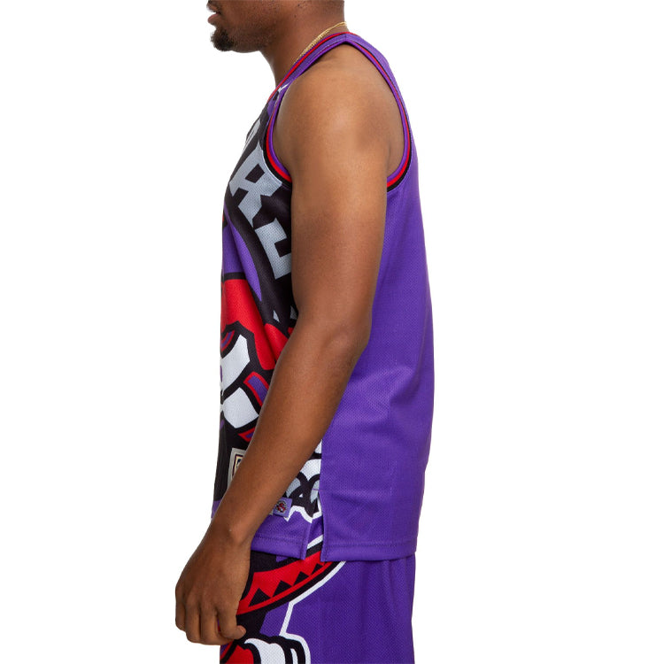 Mitchell & Ness Blown Out NBA Big Face Tank 'Toronto Raptors' MSTKBW19068-TRAPURP