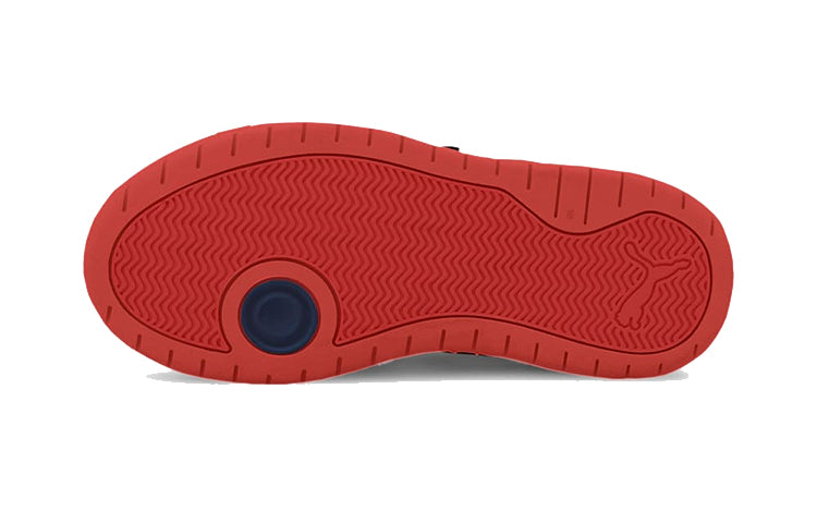 (PS) PUMA Backcourt Sl Ac White/Blue/Red 374407-03