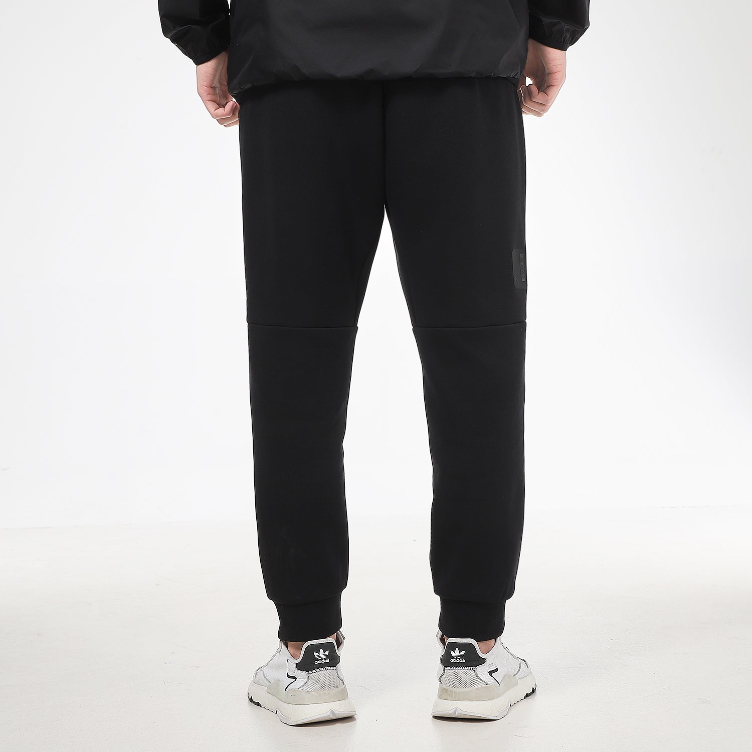 adidas Wj Pnt Pnt Swt Series Casual Sports Bundle Feet Long Pants Black GP0887