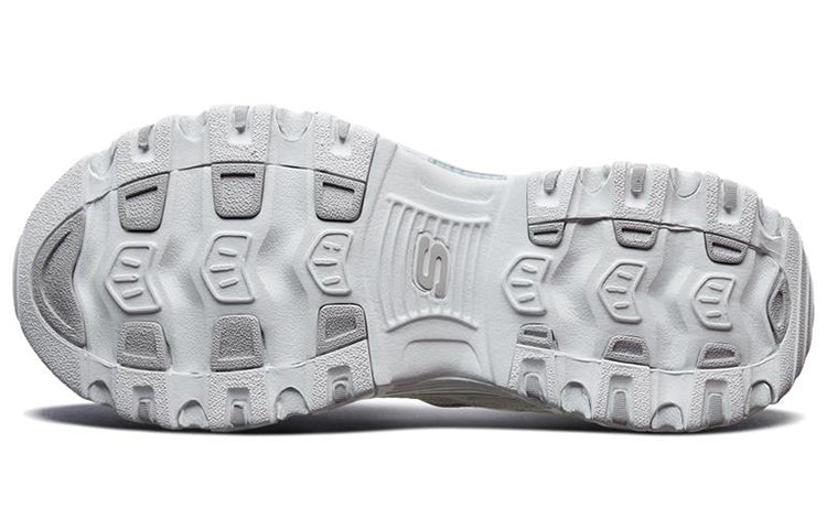 Skechers D'Lites 1.0 low Running Shoes Grey/White 666090-WLGY