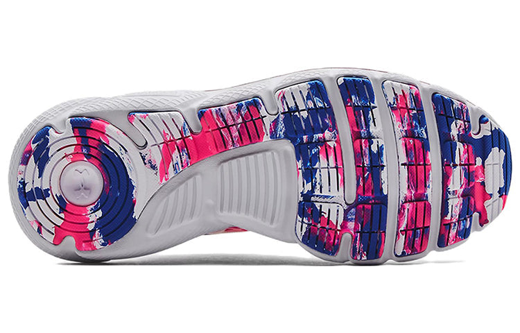 (WMNS) Under Armour Charged Assert 9 Marble 'White Victory Blue' 3024853-103