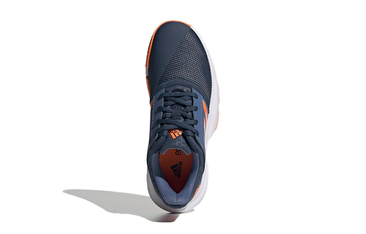 (GS) adidas Courtjam Tennis K Blue/Orange FX1491