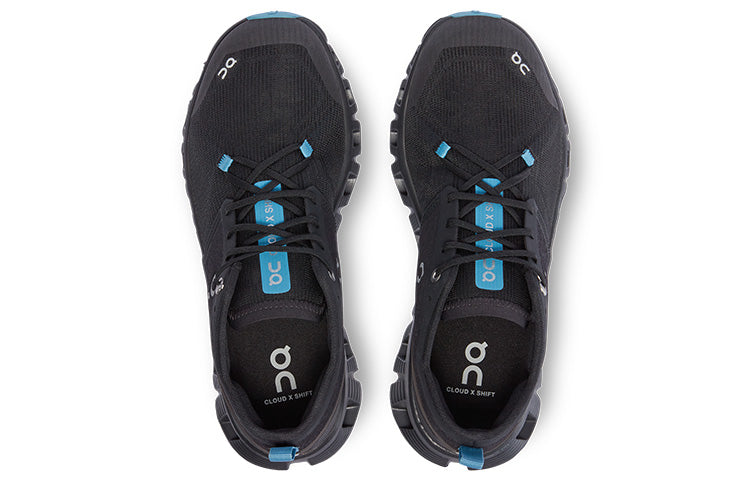 (WMNS) On Running Cloud X 3 Shift 'Black Niagara Blue' 66.98464