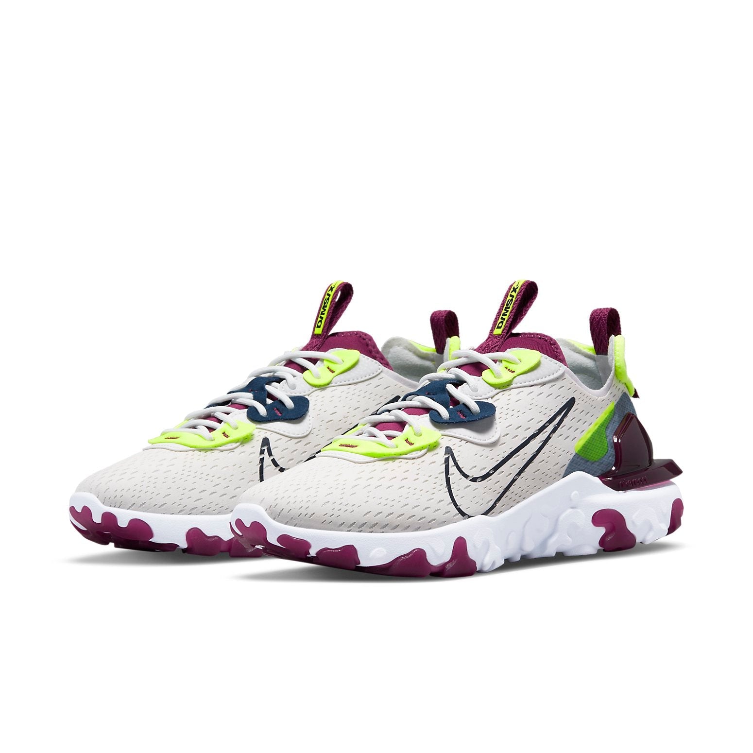 (WMNS) Nike React Vision Low-Top 'White Purple' CI7523-106